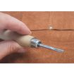 Beber 6 Piece Mini Carving Set in Leather Tool Roll