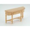 Bare Wood Hall Table with Drawer for 12th Scale Dolls House