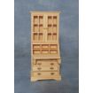 Bare Wood Bookcase Bureau for 12th Scale Dolls House