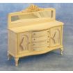 Bare Wood Buffet Side Table for 12th Scale Dolls House