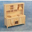 Bare Wood Kitchen Set for 12th Scale Dolls House