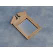 Barewood Pediment Top Mirror for 12th Scale Dolls House