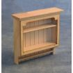 Bare Wood Shaker Style Wall Cabinet for 12th Scale Dolls House