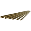 Metric Solid Brass Rod Various Thicknesses 1000mm (pack Of 5)