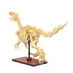 CaDa Velociraptor Dinosaur Fossil Brick Model Kit