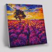 Craft Buddy "Lavender Field" Crystal Art Canvas Kit