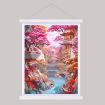 Craft Buddy "Cherry Blossom" Crystal Art Scroll Kit
