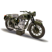 Corgi 1/12 Scale The Great Escape Triumph TR6 Trophy Motorcycle (Weathered) Die Cast Model