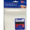 White Hull Depth Markings 1/200 Scale - Imperial and Metric