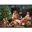 Cobble Hill Christmas Puppies 1000 Piece Jigsaw