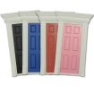 Painted Dentil Trim Wooden Door for 12th Scale Dolls House