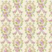 Cream Victorian Cameo Wallpaper 430 x 600mm for 12th Scale Dolls House