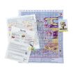 Figured'Art Beautiful Peonies Printed Cross Stitch Kit