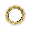 Mirror with Brass Frame for 12th Scale Dolls House