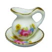 Jug and Bowl in pink or blue for 12th Scale Dolls House