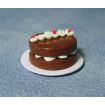 Chocolate Cake for 12th Scale Dolls House