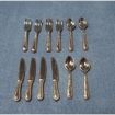 Silver Plated Cutlery for 12th Scale Dolls House