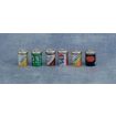 Drink Cans pk6 for 12th Scale Dolls House