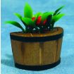 Plant Tub with Plants for 12th Scale Dolls House