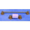 Towel Rail and Toilet Roll Holder for 12th Scale Dolls House