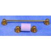 Towel Rail and Toilet Roll Holder for 12th Scale Dolls House