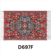Turkish Carpet 50mm x 70mm for 12th Scale Dolls House
