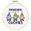Dimensions Gnomies Counted Cross Stitch Hoop Kit