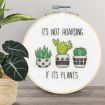 Dimensions It's Not Hoarding Counted Cross Stitch Hoop Kit