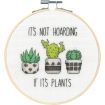 Dimensions It's Not Hoarding Counted Cross Stitch Hoop Kit