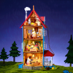 Rolife Moominhouse DIY Miniature Dollhouse Kit