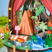 Rolife Moomintroll’s Forest Camp DIY Miniature Dollhouse Kit