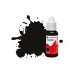 Humbrol Acrylic Dropper Bottles 14ml - Satin - Black