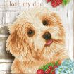 Diamond Dotz I Love My Dog Diamond Painting Kit