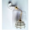 12V White Gold Ceiling Light for 12th Scale Dolls House