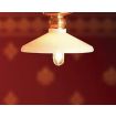 12V Ceiling Light with Coolie Shade for 12th Scale Dolls House