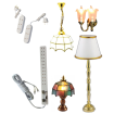 12V Lighting Set for 12th Scale Dolls House