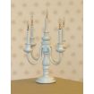 12V White Candelabra for 12th Scale Dolls House