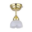 3V LED Piecrust Ceiling Light for 12th Scale Dolls House