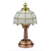 3V LED White Tiffany Table Lamp for 12th Scale Dolls House