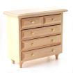 Pine Chest of Drawers for 12th Scale Dolls House
