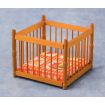 Pine Playpen for 12th Scale Dolls House
