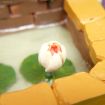 Lion Head Fountain Pond for 12th Scale Dolls House