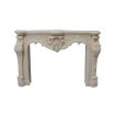 White Ornate Fireplace for 12th Scale Dolls House