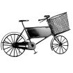 Delivery Bike Black for 12th Scale Dolls House