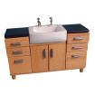 Pine Modern Sink Unit for 12th Scale Dolls House