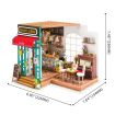Rolife Simon's Coffee DIY Miniature Dollhouse Kit
