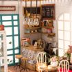 Rolife Simon's Coffee DIY Miniature Dollhouse Kit