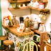 Rolife Simon's Coffee DIY Miniature Dollhouse Kit