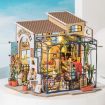 Rolife Emily's Flower Shop DIY Miniature Dollhouse Kit