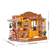 Rolife Fluffy Friends Hub DIY Miniature Dollhouse Kit
